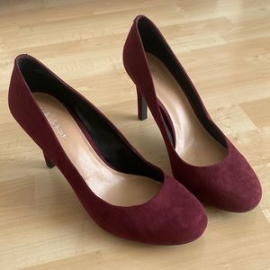 Maroon heels